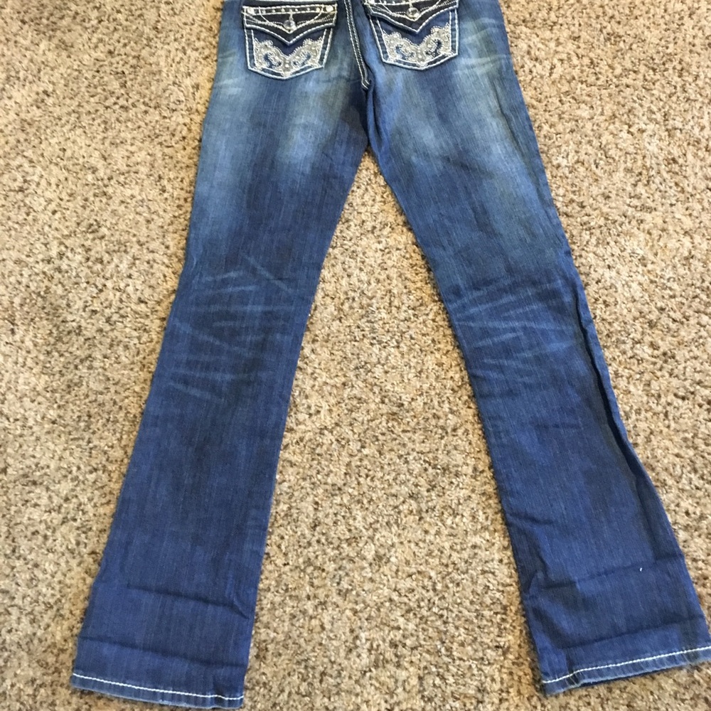 Antique Rivet Jeans - Picture 3 of 4
